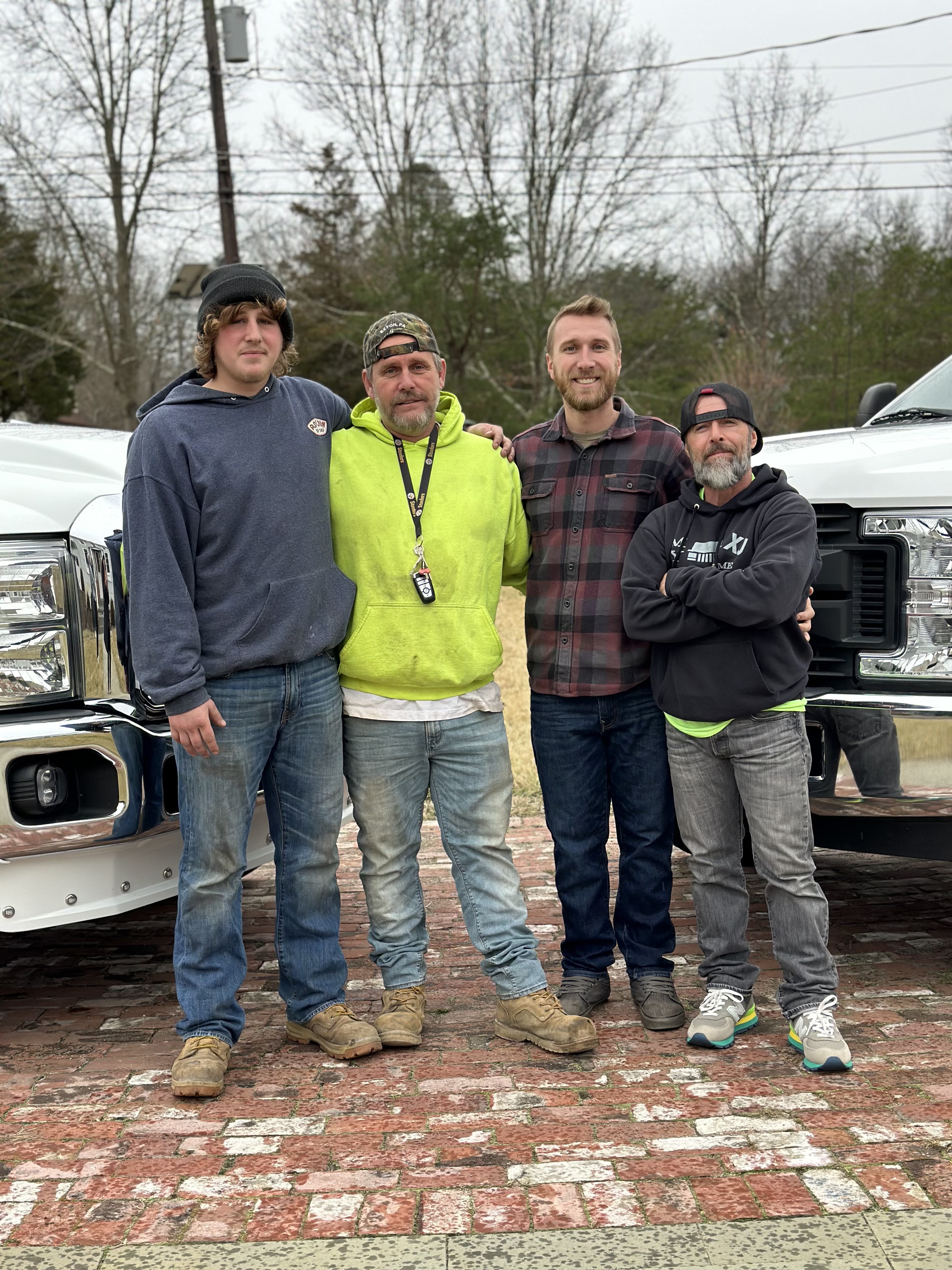 The Coastline Excavating & Site Services team
